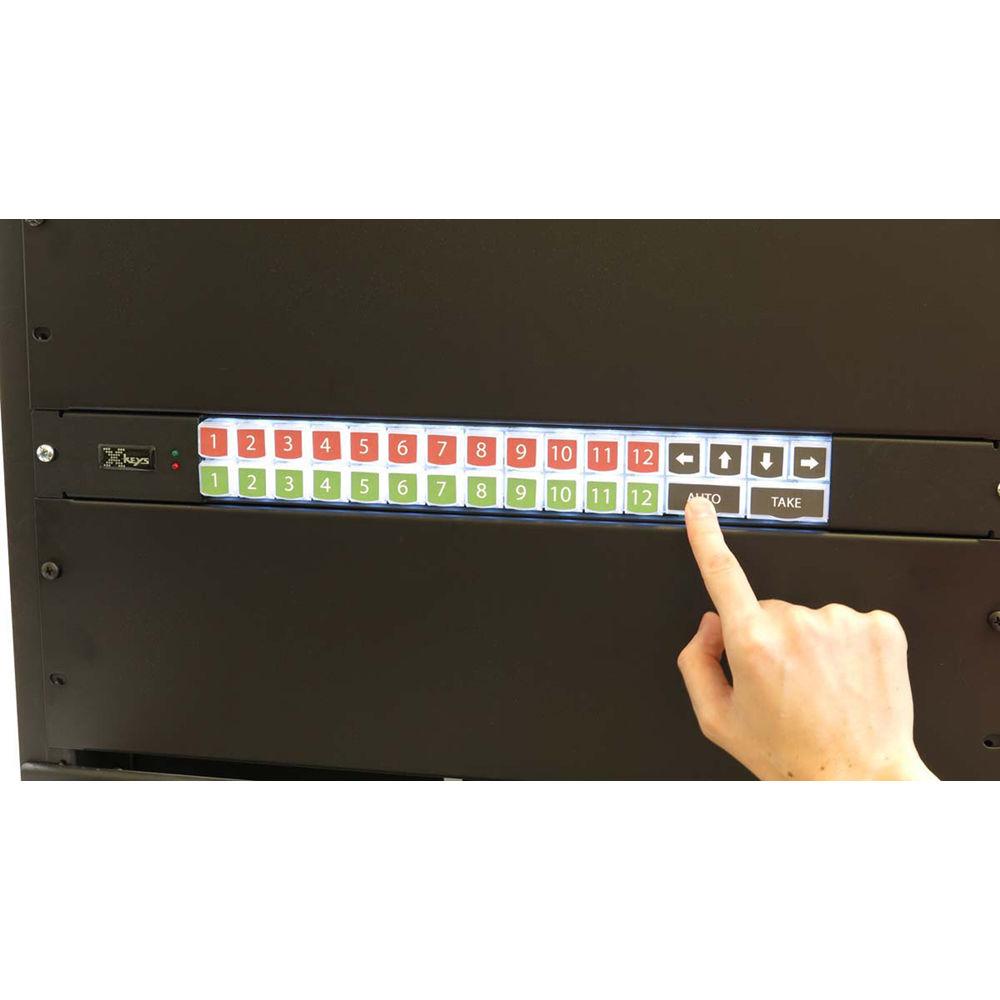 X-keys XKR-32 Rack-Mounted Keys for KVM Switches