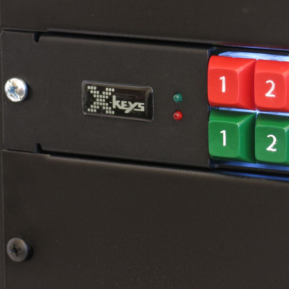 X-keys XKR-32 Rack-Mounted Keys for KVM Switches, X-keys, XKR-32, Rack-Mounted, Keys, KVM, Switches