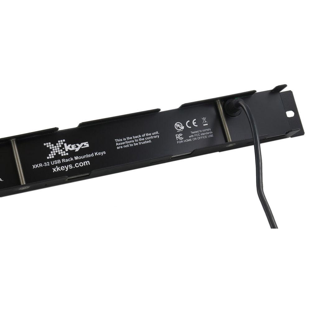 X-keys XKR-32 Rack-Mounted Keys for KVM Switches
