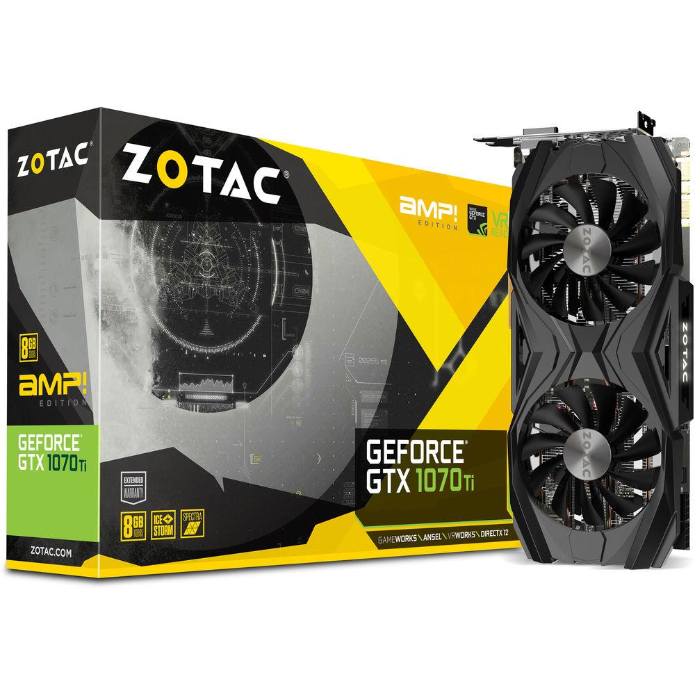 ZOTAC GeForce GTX 1070 Ti AMP! Edition Graphics Card