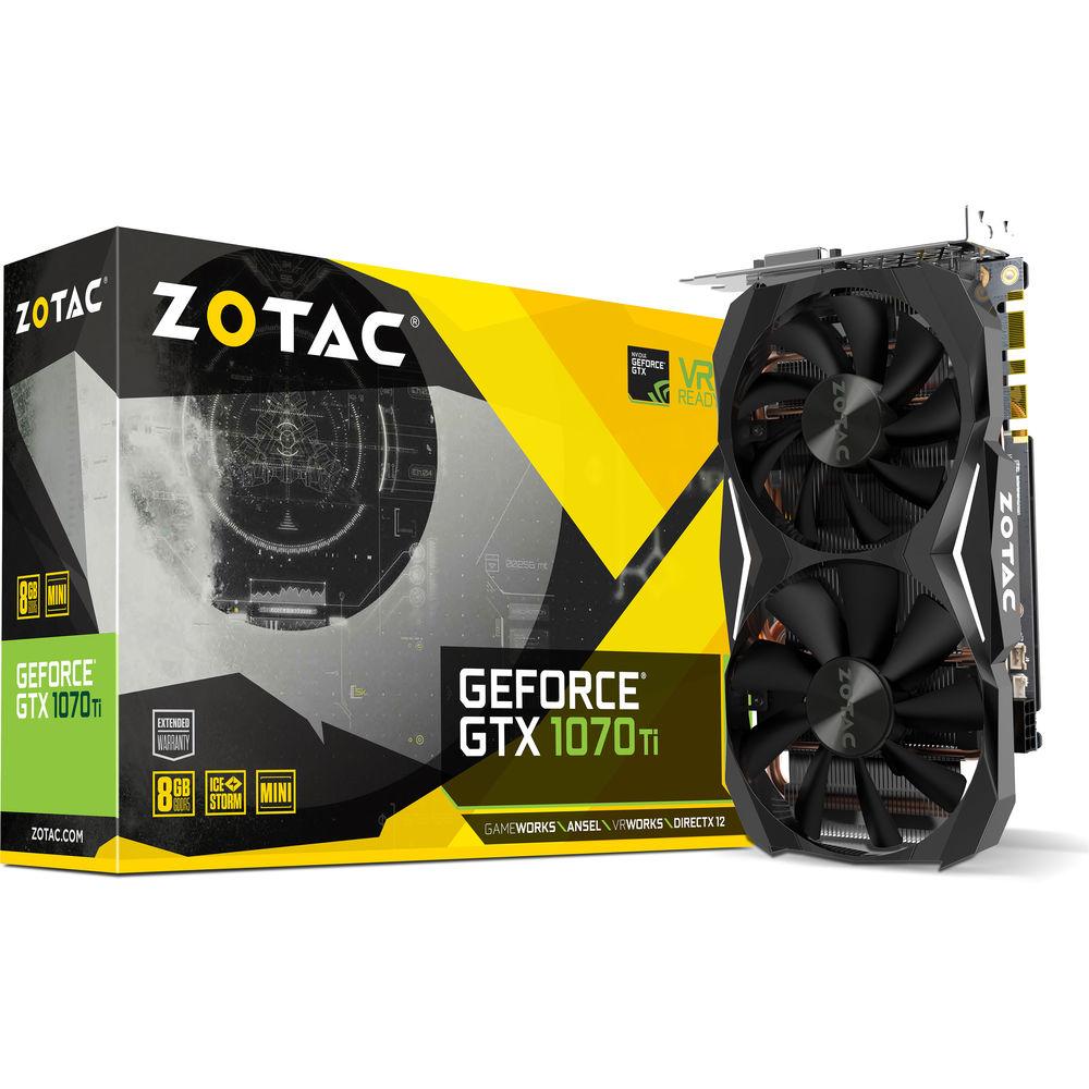 ZOTAC GeForce GTX 1070 Ti Mini Graphics Card