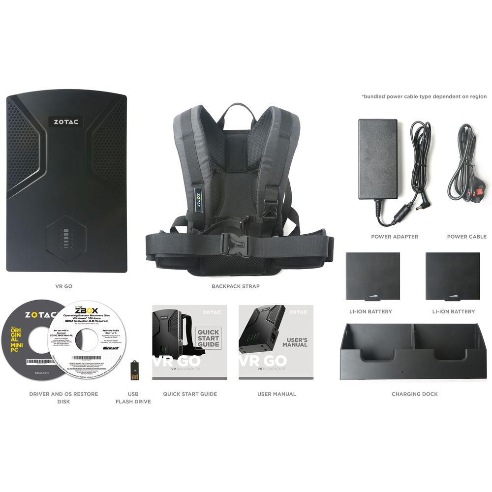 ZOTAC VR GO Backpack Computer