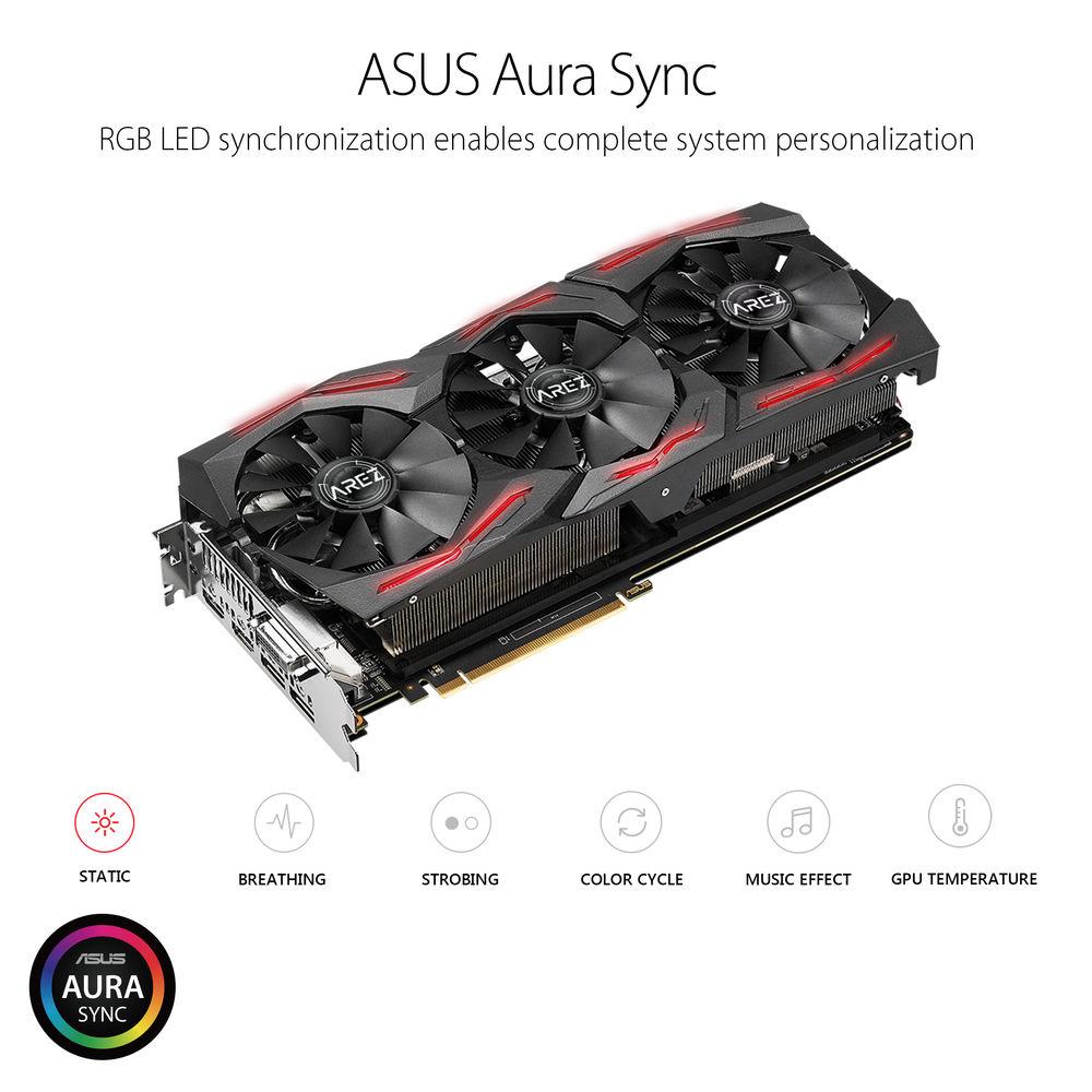 ASUS Arez Strix Radeon RX Vega64 OC Edition Gaming Graphics Card