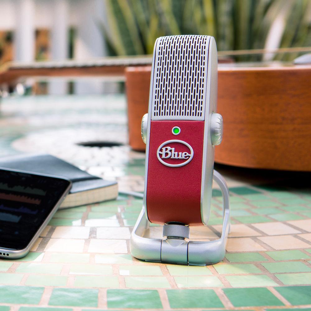 Blue Raspberry Studio - Mobile USB iOS Microphone with Recording and Mastering Software Bundle