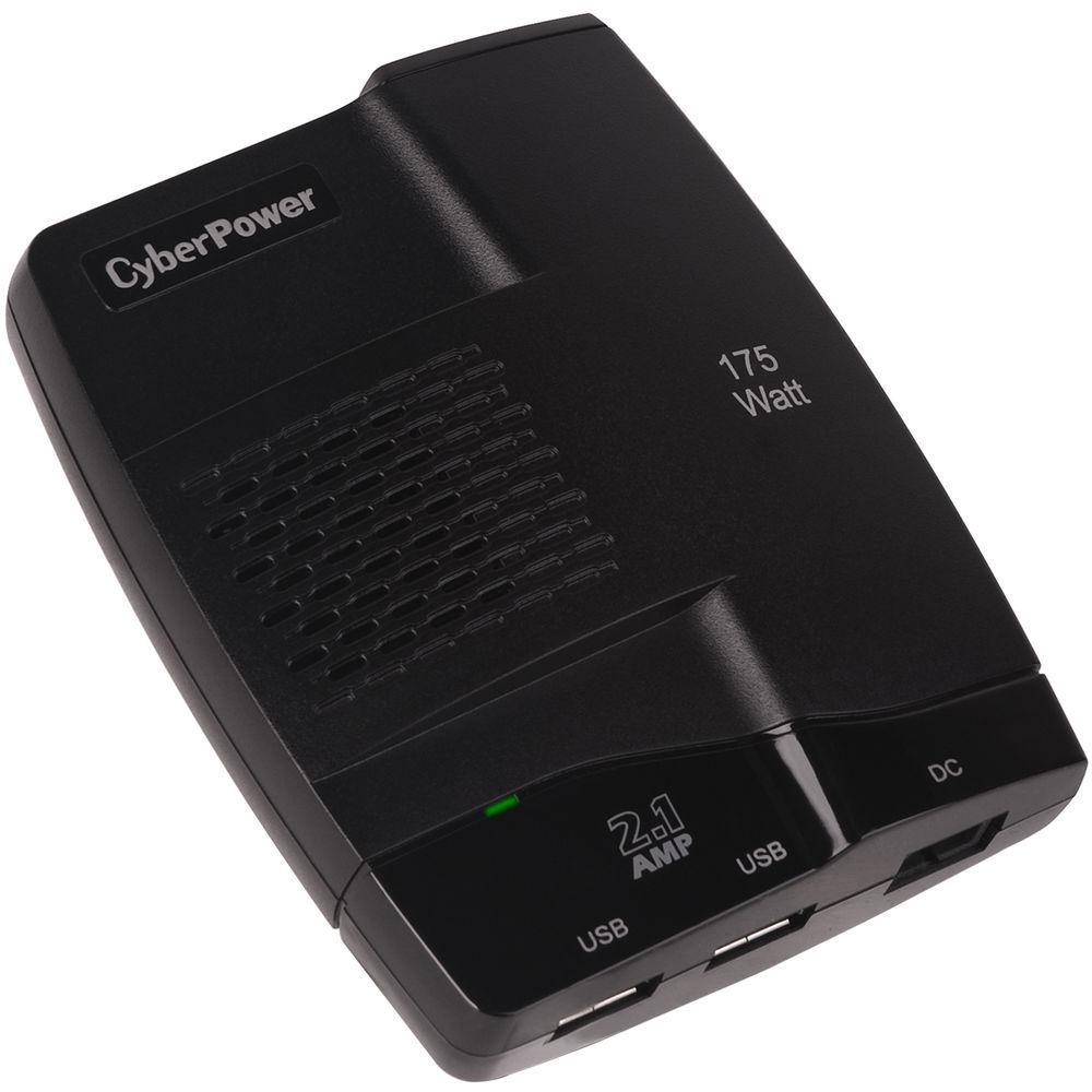 CyberPower CPS175S2U Mobile Power Inverter, CyberPower, CPS175S2U, Mobile, Power, Inverter
