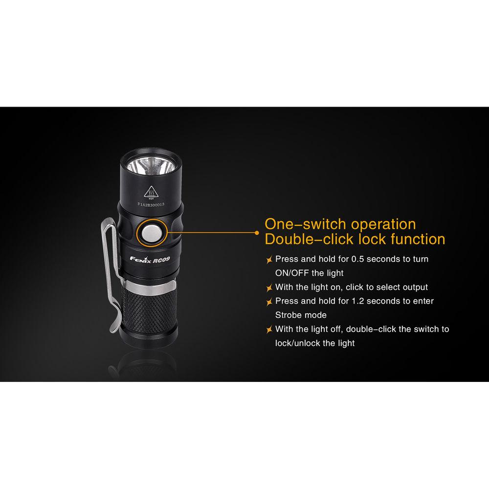 Fenix Flashlight RC09 Rechargeable Flashlight