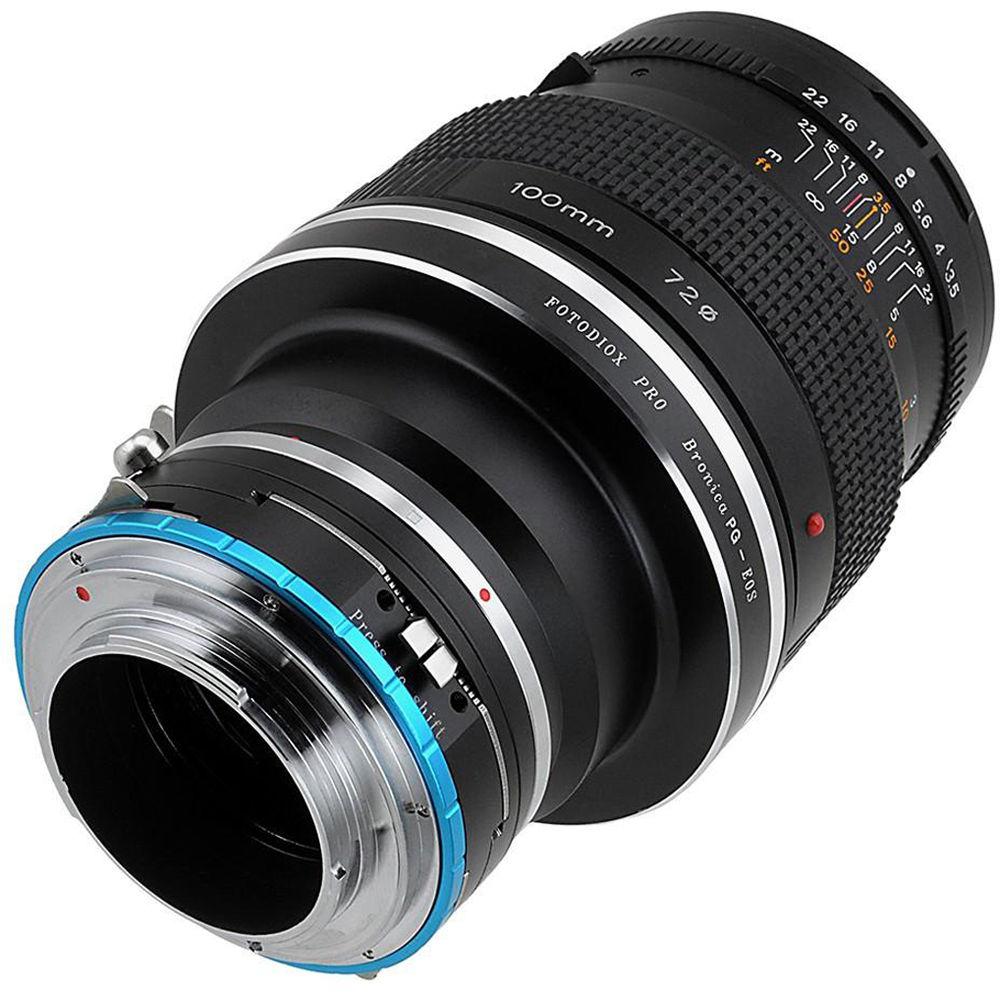 FotodioX Pro Shift Mount Adapter for Bronica GS-1 PG Lens to Sony E-Mount Camera