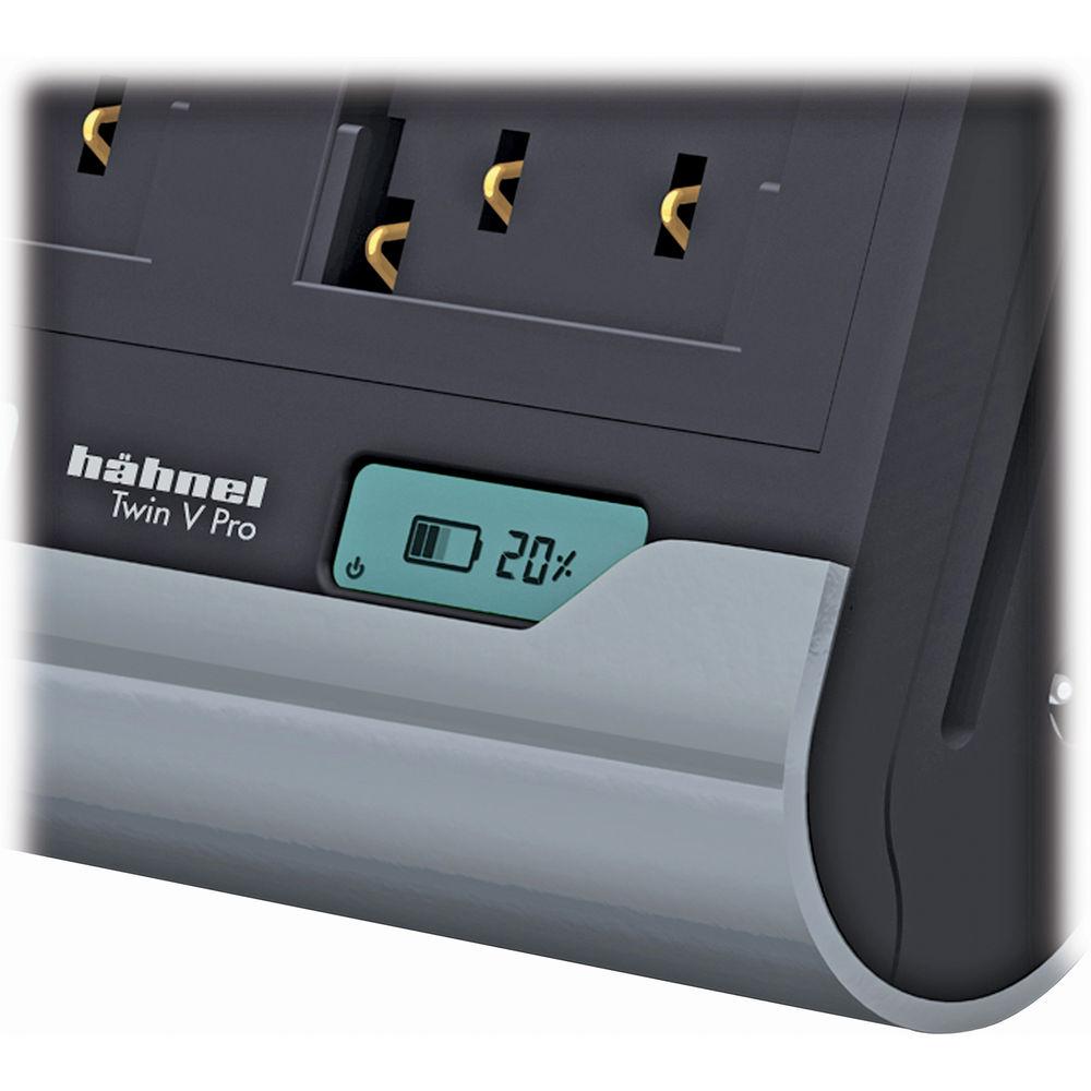 hahnel PowerStation Twin V Pro Dual Battery Charger