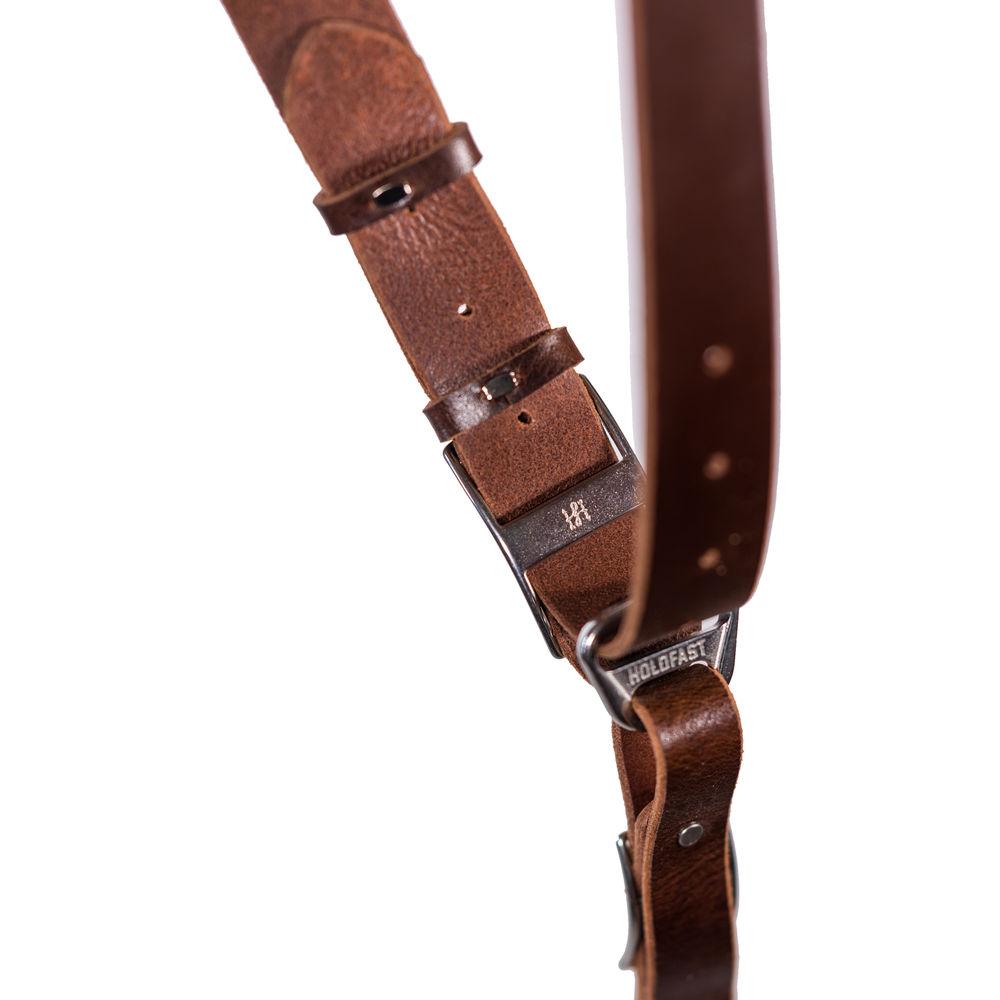 HoldFast Gear Money Maker 3-Camera Leather Harness