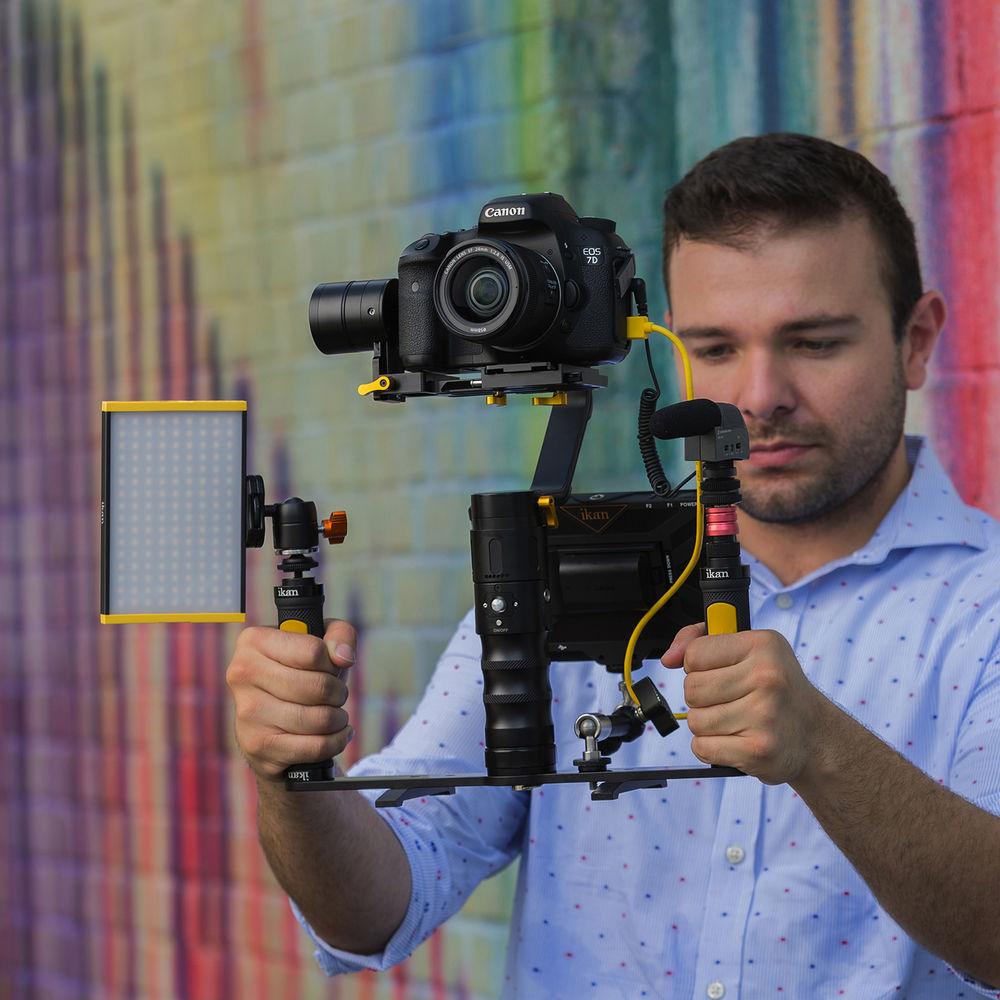 ikan DS2 Beholder 3-Axis Gimbal and DH7 Monitor Kit with Canon 900-Series Battery