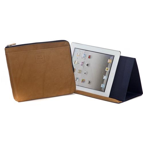 Jill-E Designs Dominick Leather Sleeve with Stand for 10" Tablet