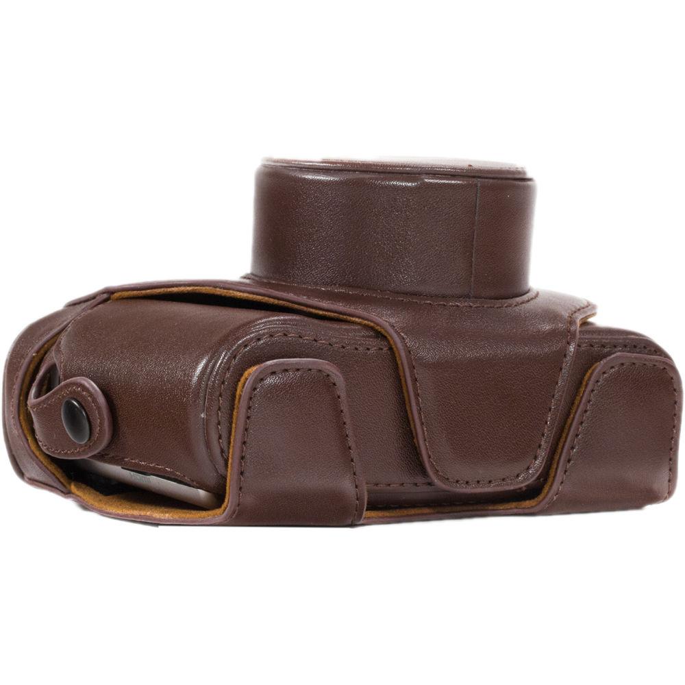 MegaGear Ever Ready PU Leather Camera Case with Strap for Fujifilm X100S
