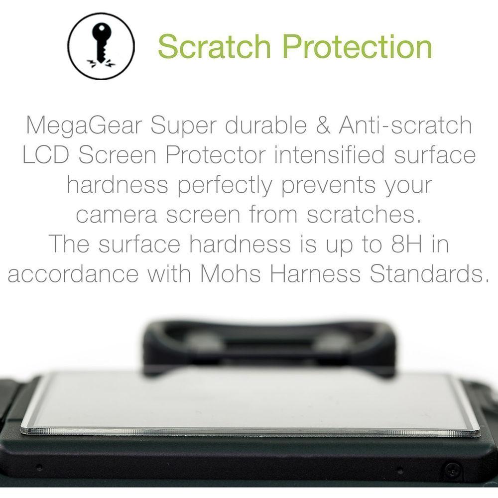 MegaGear LCD Optical Screen Protector for Panasonic Lumix DMC-GX8 mirrorless camera.