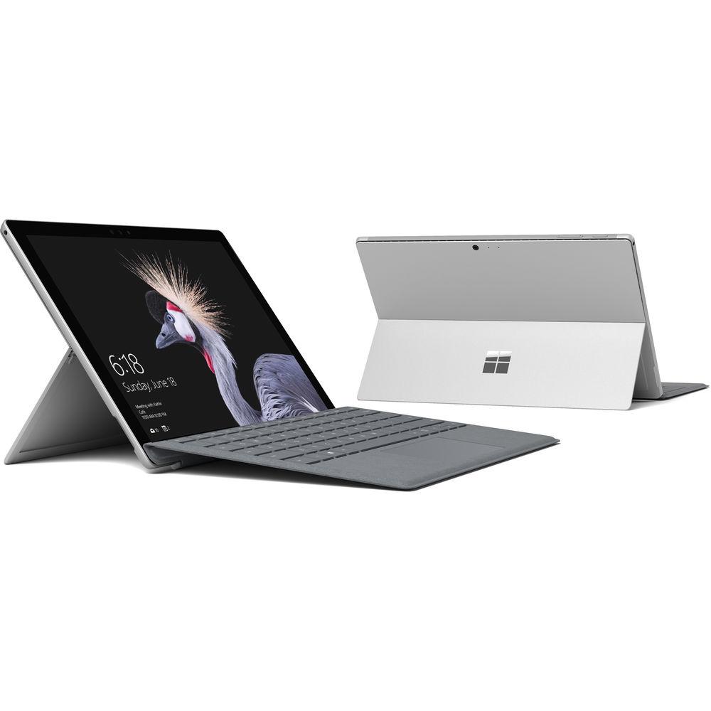 Microsoft Surface Pro 12.3" 128GB with Platinum Signature Type Cover