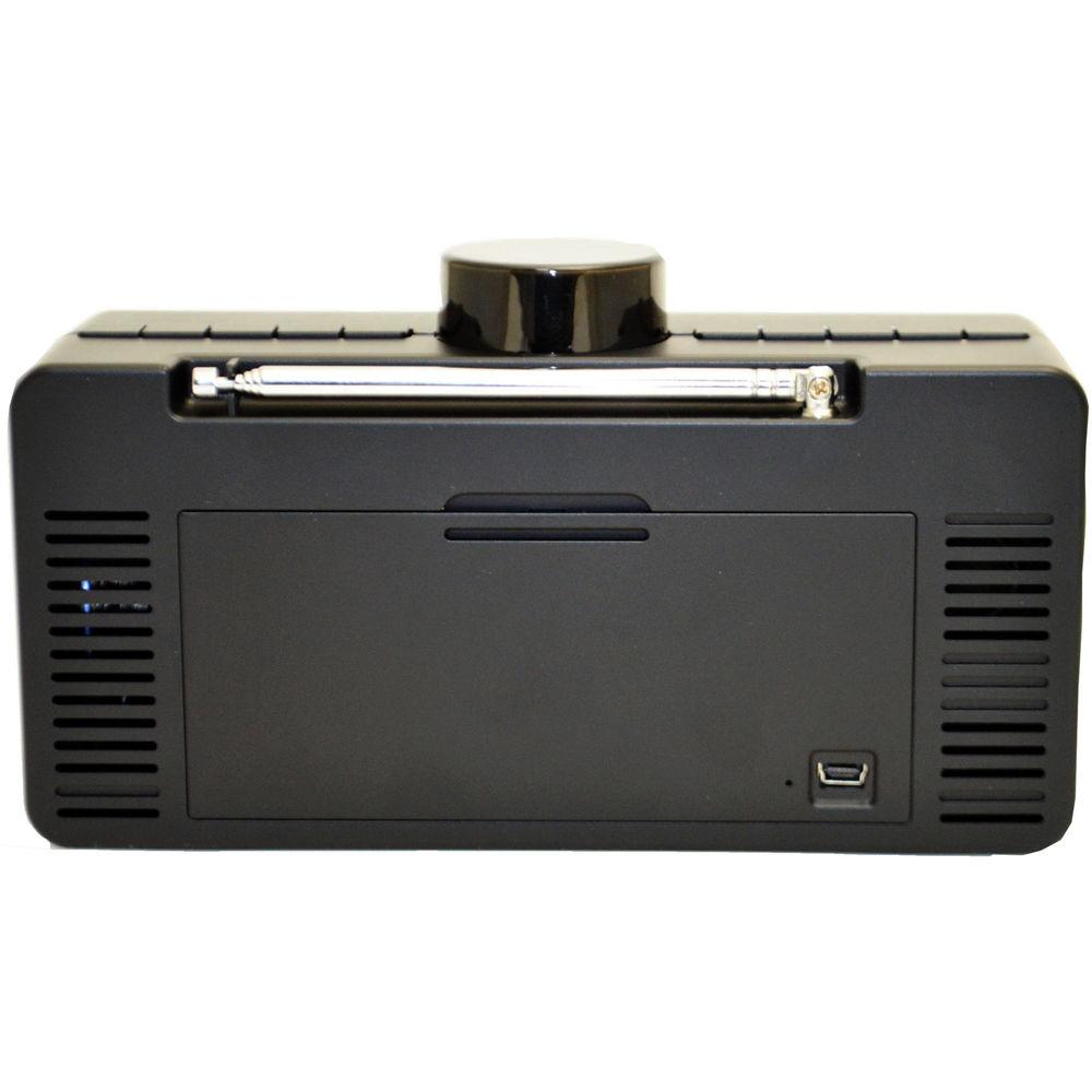 Mini Gadgets Digital Weather Clock Radio with Covert 1080p Wi-Fi Camera