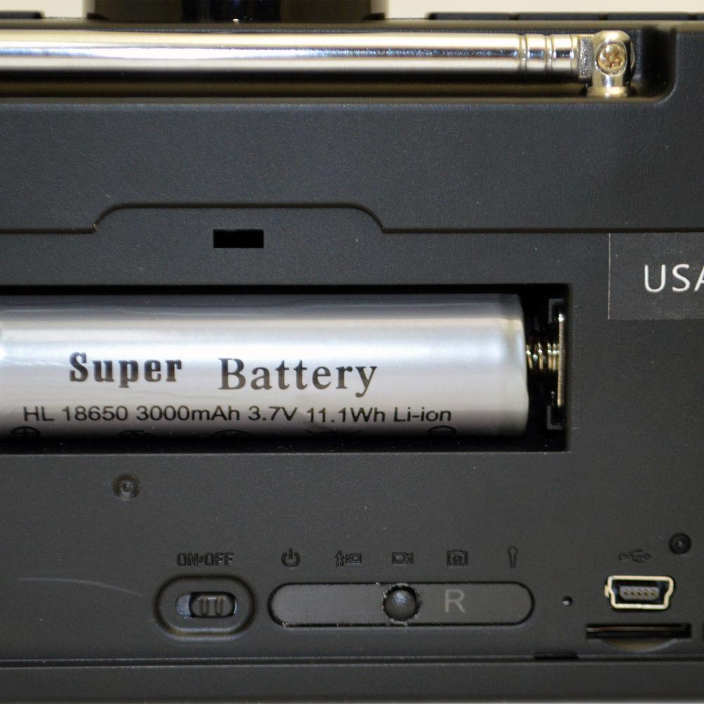 Mini Gadgets Digital Weather Clock Radio with Covert 1080p Wi-Fi Camera