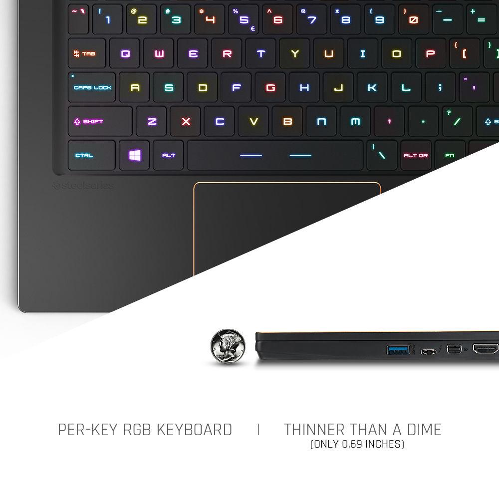 MSI 15.6" GS65 Stealth Thin Gaming Laptop