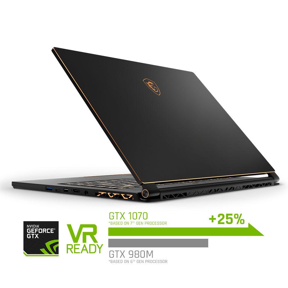 MSI 15.6" GS65 Stealth Thin Gaming Laptop