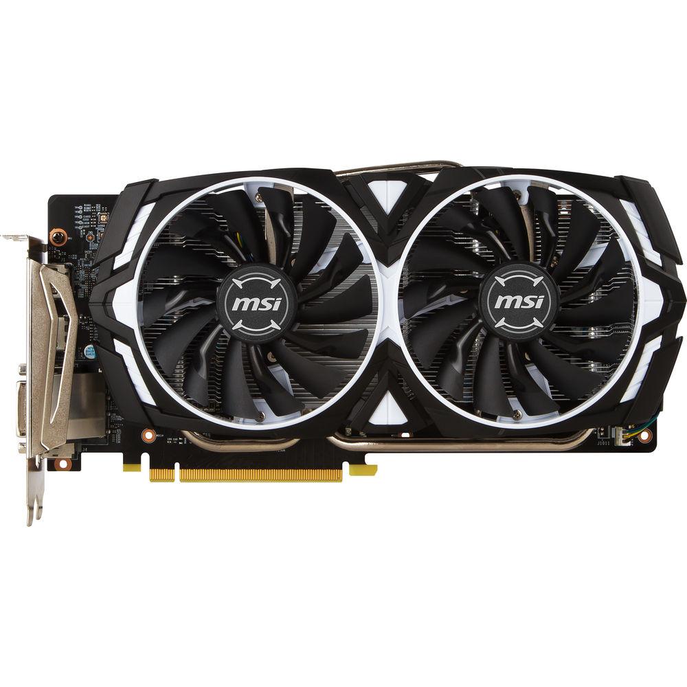 MSI GeForce GTX 1060 ARMOR 6G OCV1 Graphics Card
