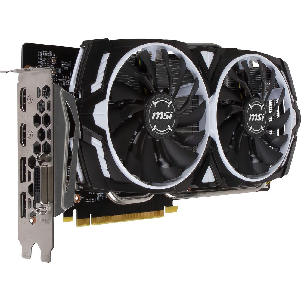MSI GeForce GTX 1060 ARMOR 6G OCV1 Graphics Card
