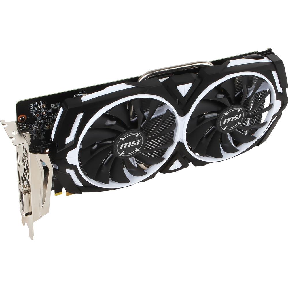 MSI GeForce GTX 1060 ARMOR 6G OCV1 Graphics Card