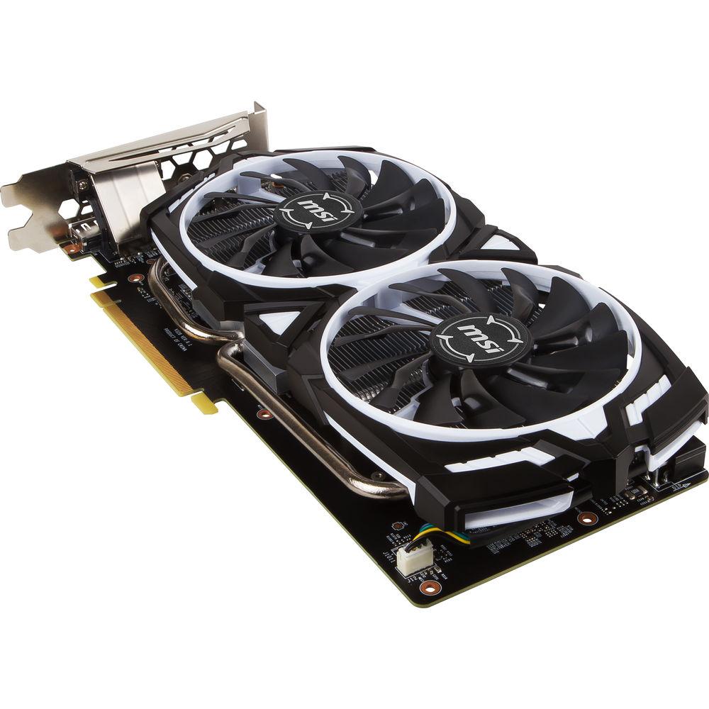MSI GeForce GTX 1060 ARMOR 6G OCV1 Graphics Card