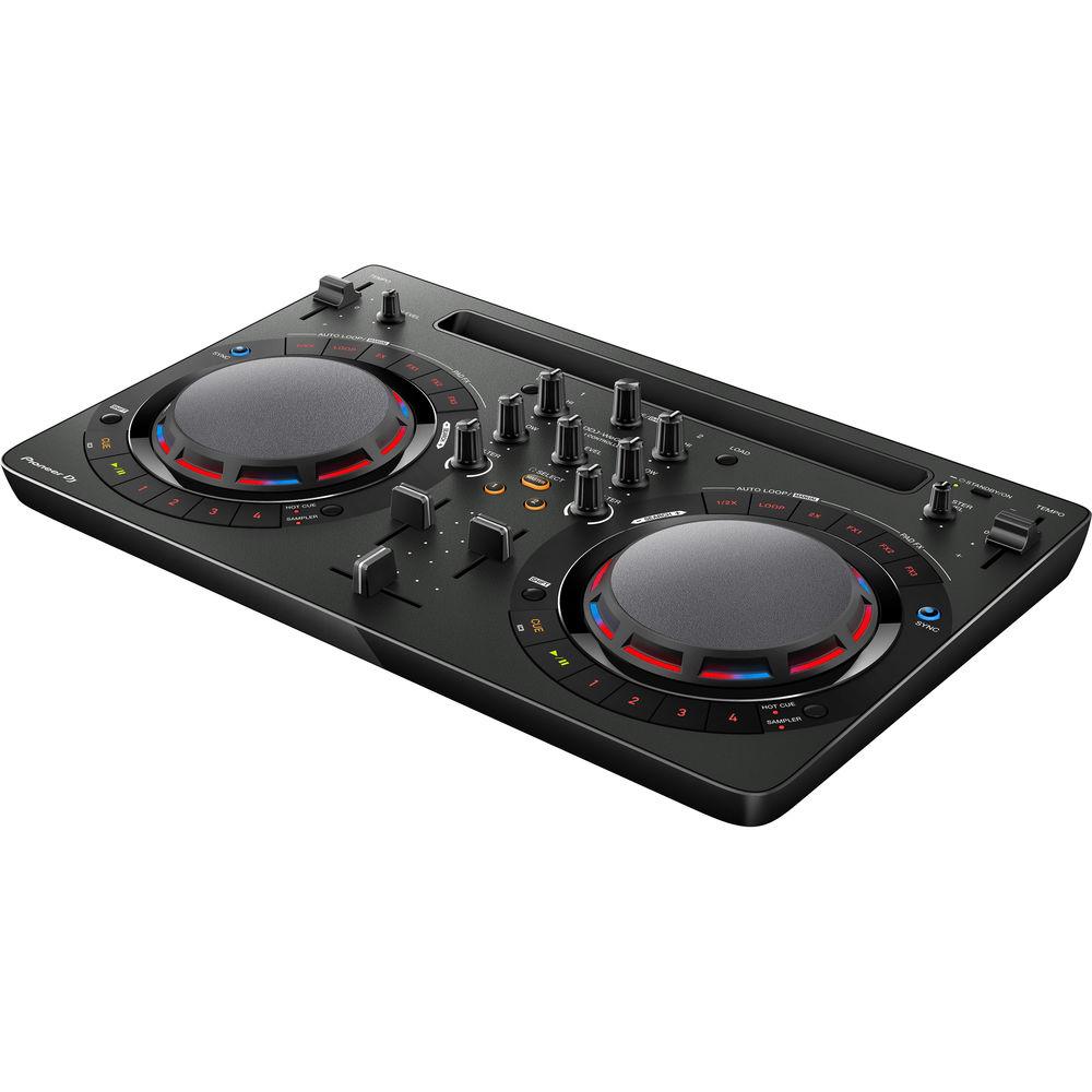 Pioneer DJ Performance Pack with DDJ-WeGO4-K Controller, DM-40 Speakers, and HRM-5 Headphones