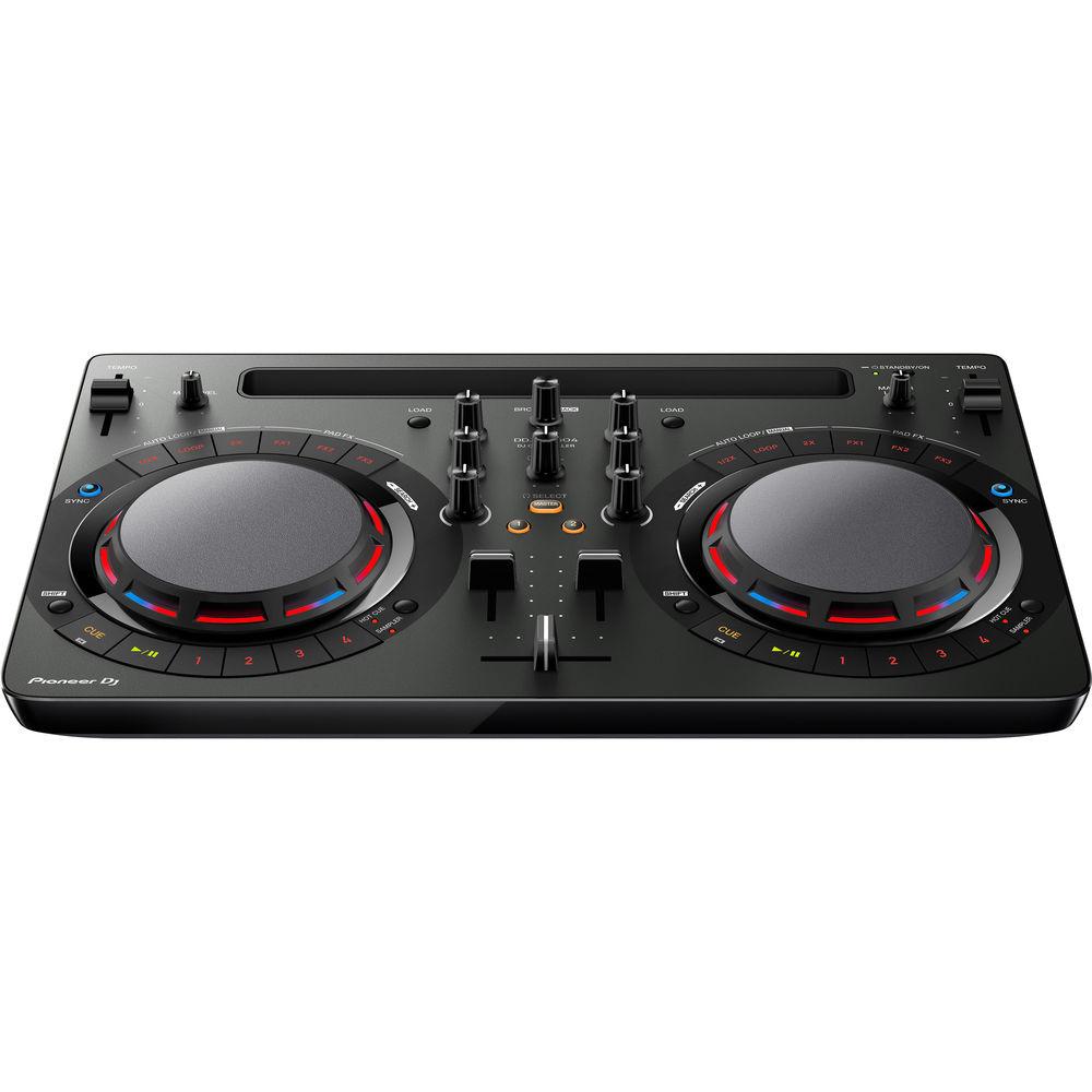 Pioneer DJ Performance Pack with DDJ-WeGO4-K Controller, DM-40 Speakers, and HRM-5 Headphones