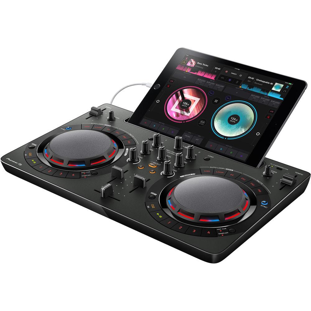 Pioneer DJ Performance Pack with DDJ-WeGO4-K Controller, DM-40 Speakers, and HRM-5 Headphones