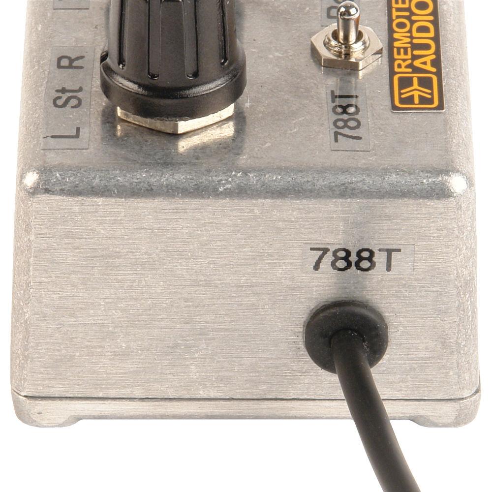 Remote Audio Monitor Return Switching Box