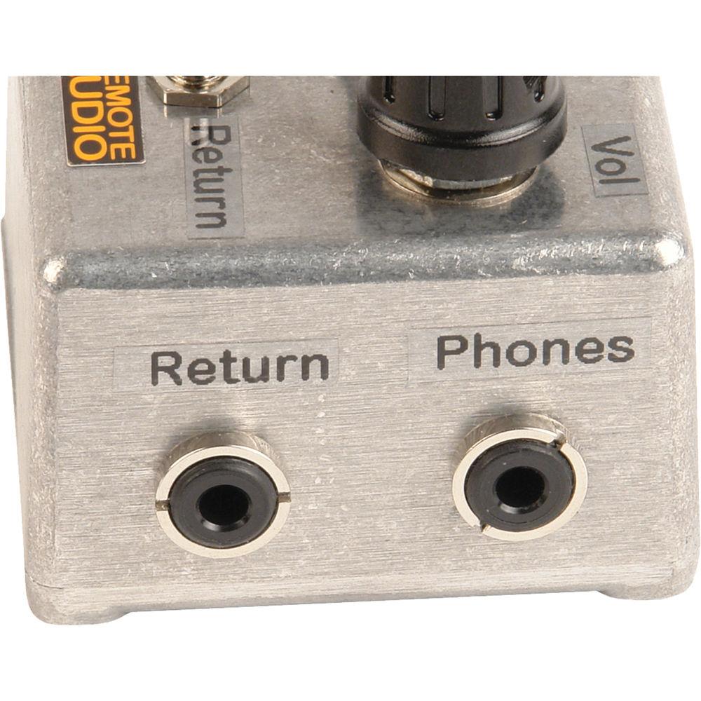Remote Audio Monitor Return Switching Box