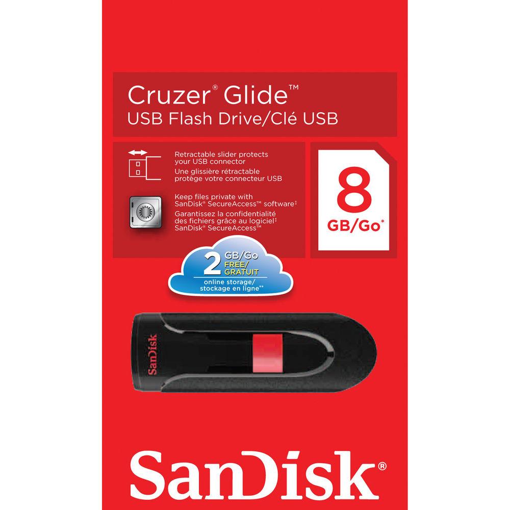SanDisk 8GB Cruzer Glide USB Flash Drive