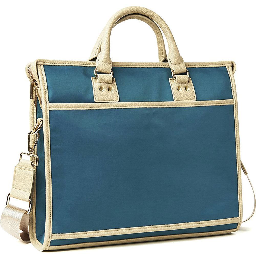Setton Brothers Teal Laptop Briefcase