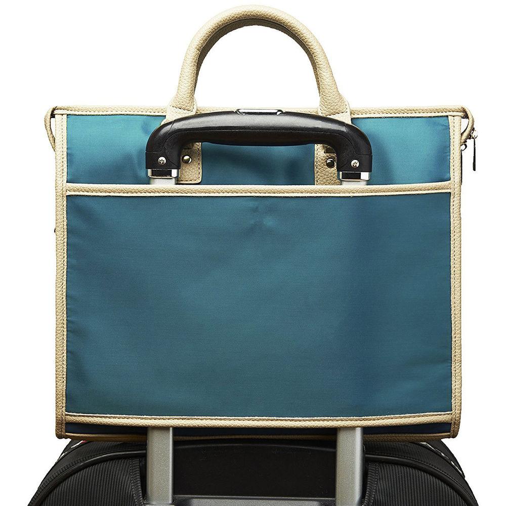 Setton Brothers Teal Laptop Briefcase