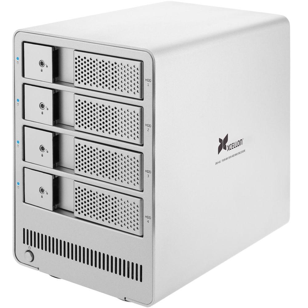 Xcellon DRD-401 Four-Bay System for 3.5" SATA Hard Disk Drives