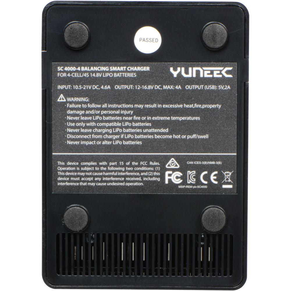 YUNEEC SC4000-4 Balancing Smart Charger for Typhoon H Hexacopter, YUNEEC, SC4000-4, Balancing, Smart, Charger, Typhoon, H, Hexacopter