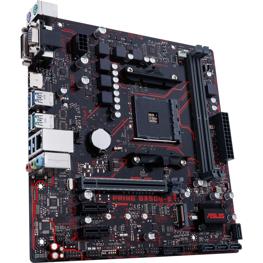 ASUS Prime B350M-E AM4 Micro-ATX Motherboard
