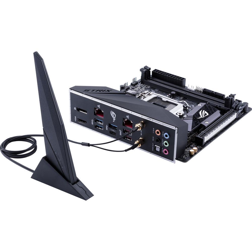ASUS Republic of Gamers Strix H370-I Gaming LGA 1151 Mini-ITX Motherboard