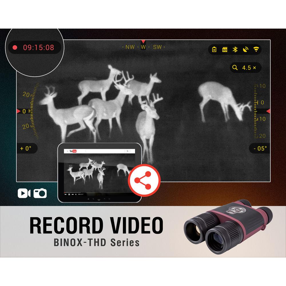 ATN BinoX THD 384 4.5-18x50 Thermal Biocular