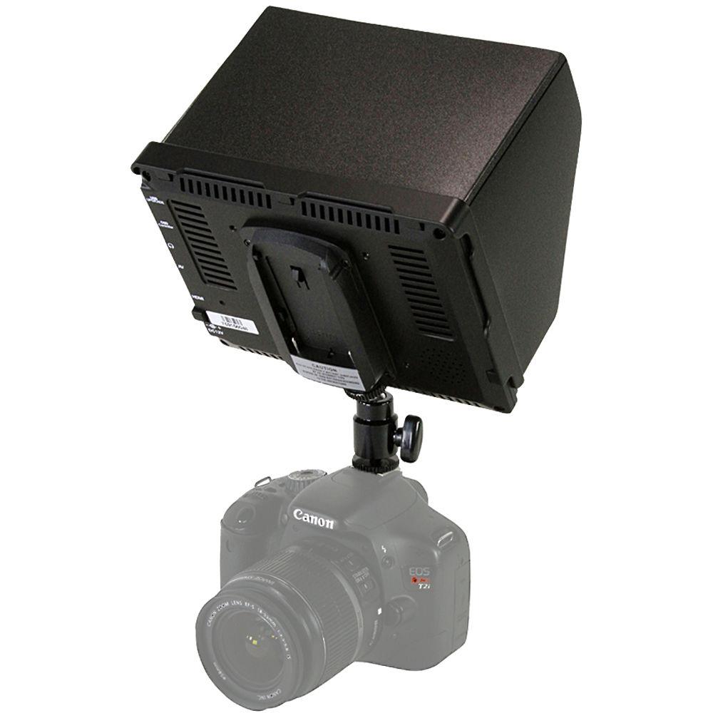 Cam Caddie C7 7" IPS HD Monitor with L-Series & LP-E6 Battery Plates