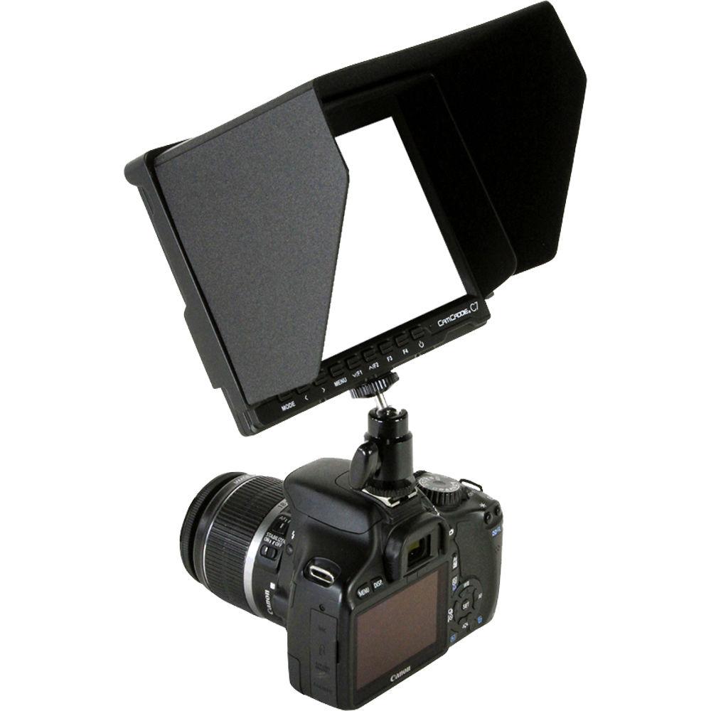 Cam Caddie C7 7" IPS HD Monitor with L-Series & LP-E6 Battery Plates