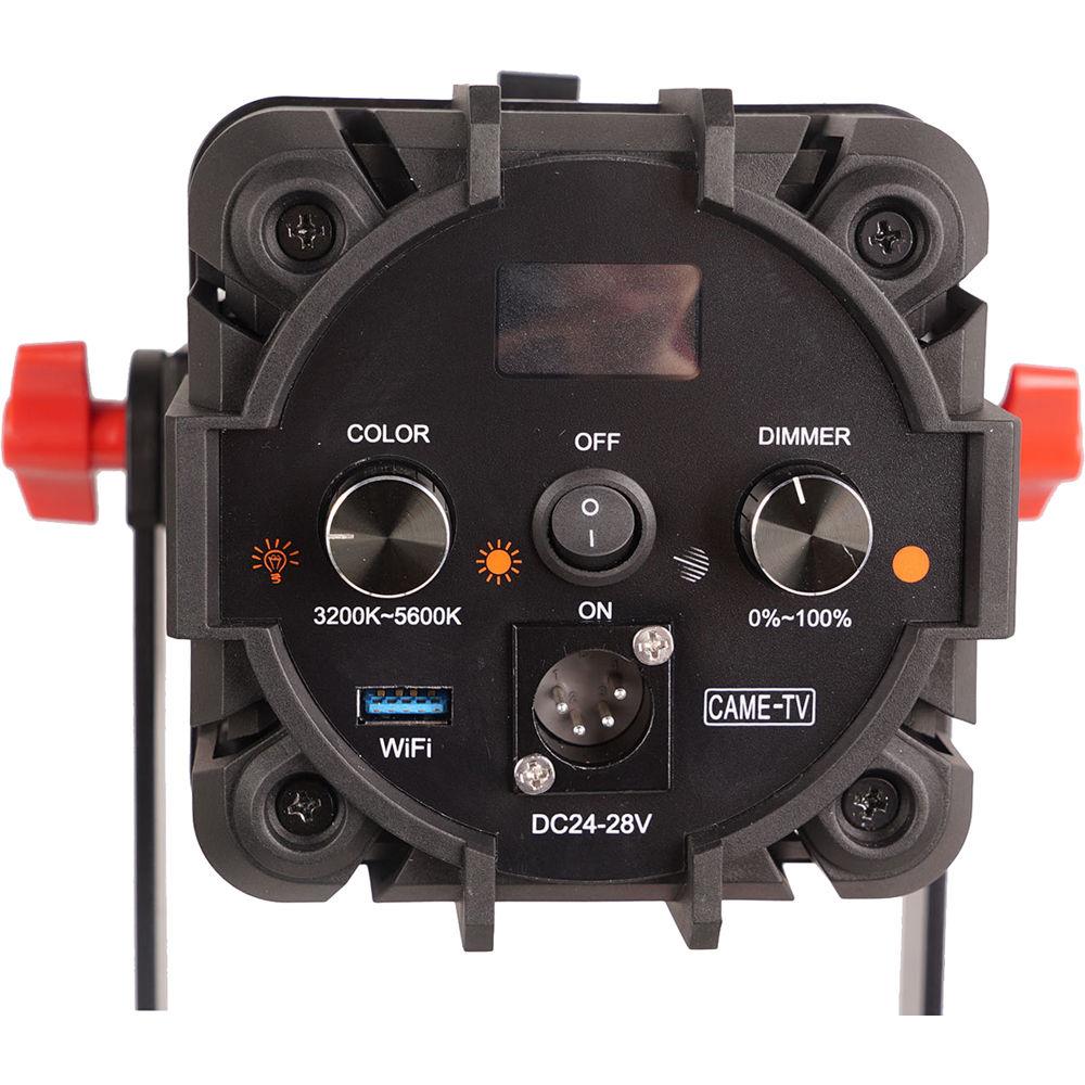 CAME-TV Boltzen 100W Fresnel Focusable LED Bi-Color Light with Built-In Fan