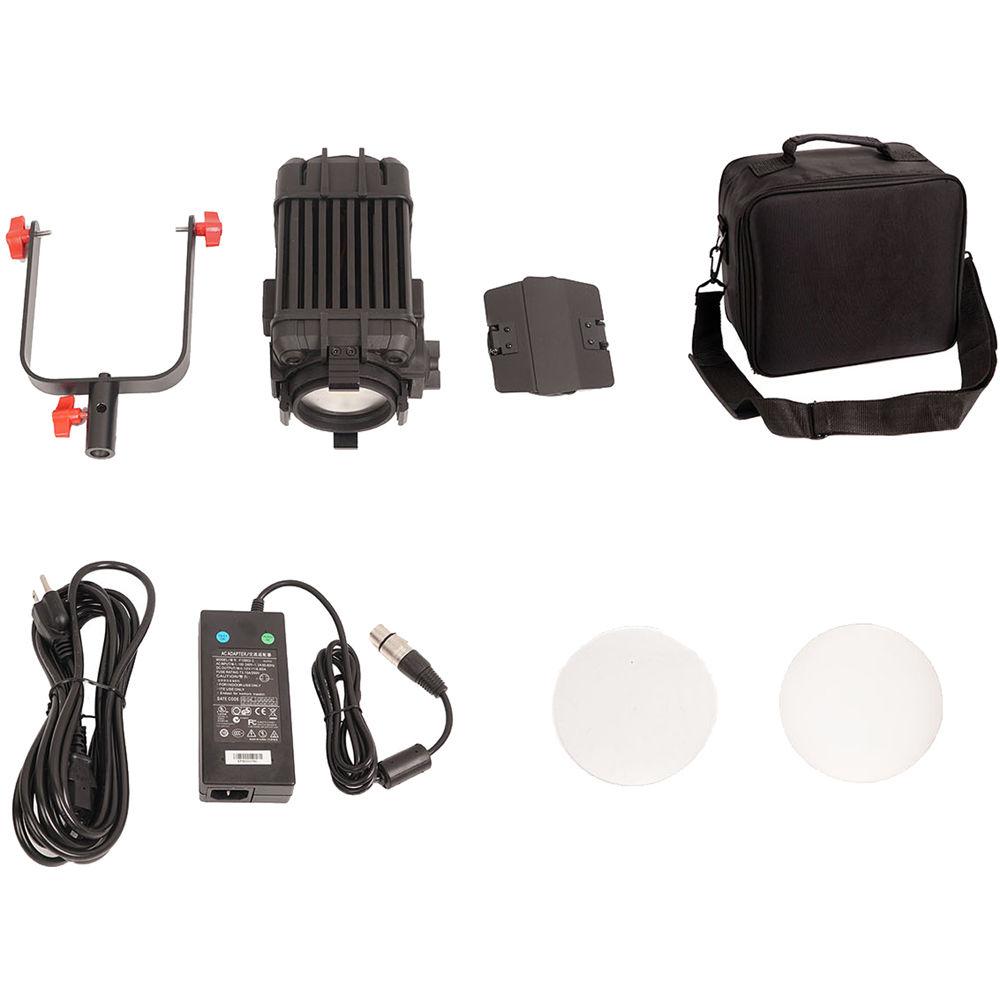 CAME-TV Boltzen 100W Fresnel Focusable LED Bi-Color Light with Built-In Fan