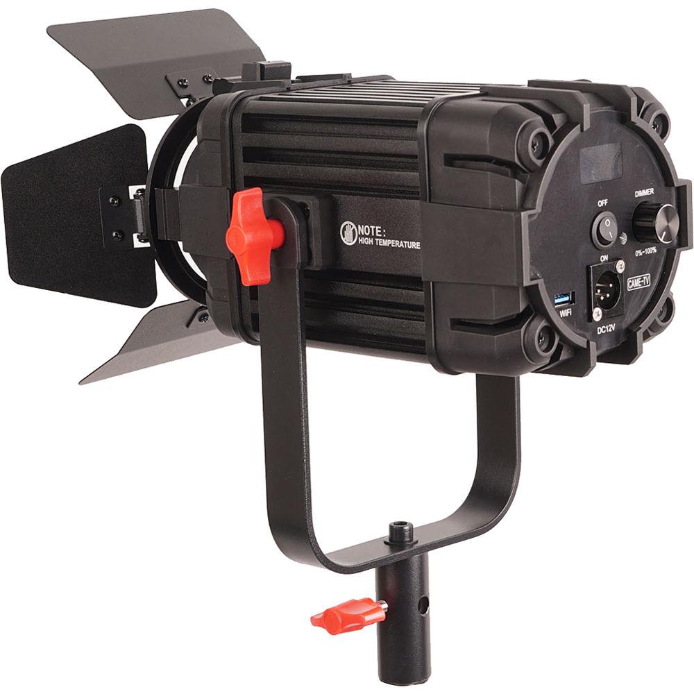 CAME-TV Boltzen 100W Fresnel Focusable LED Daylight Light with Built-In Fan