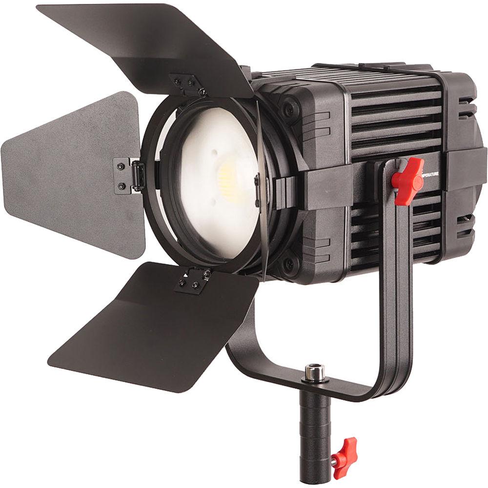 CAME-TV Boltzen 150W Fresnel Focusable LED Daylight Light with Built-In Fan