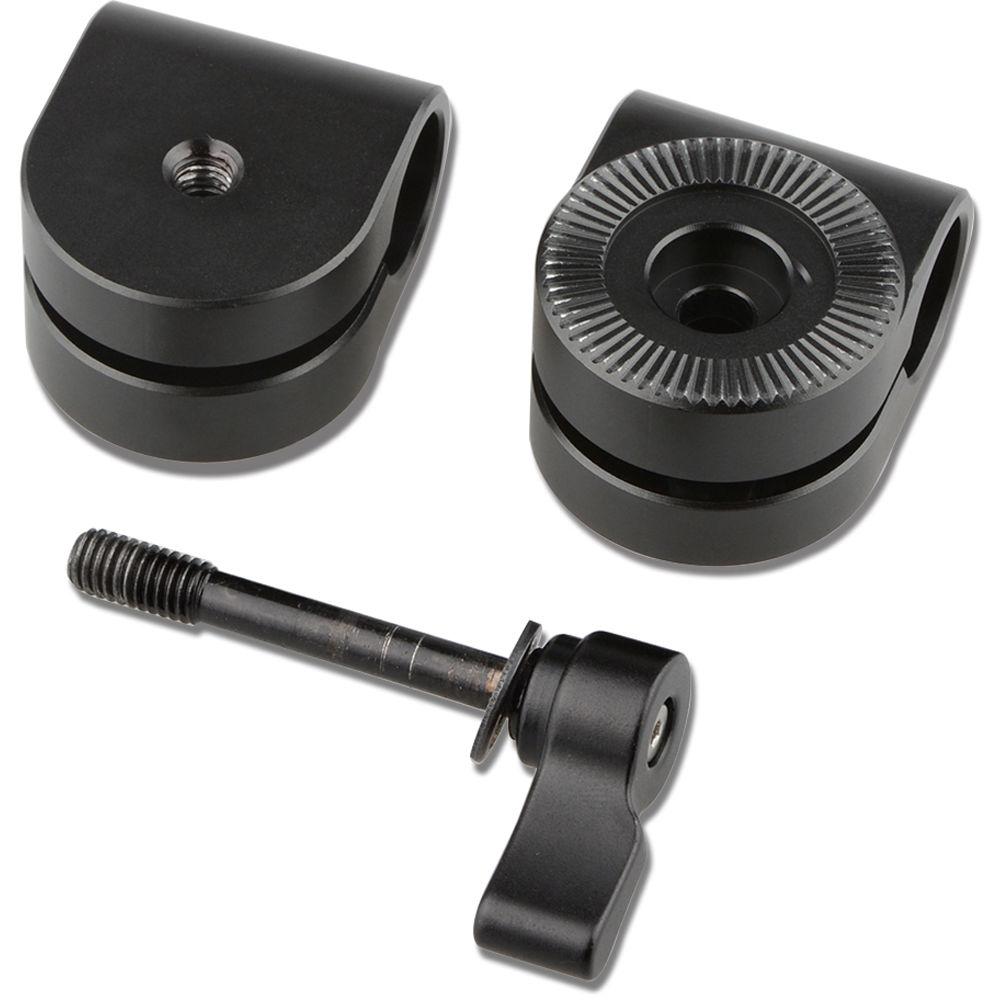 CAMVATE 15mm Rod Clamp with Swiveling Rosette Joint