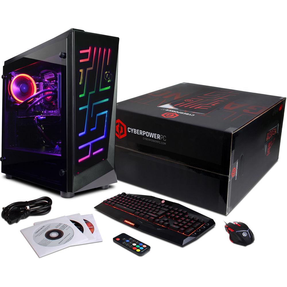 CyberPowerPC BattleBox Essential Liquid Cool Desktop Computer