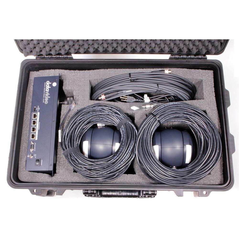 Datavideo 2-Camera Portable Video Production Bundle for Schools