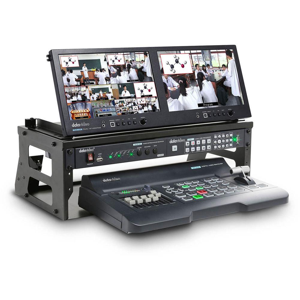 Datavideo 2-Camera Portable Video Production Bundle for Schools