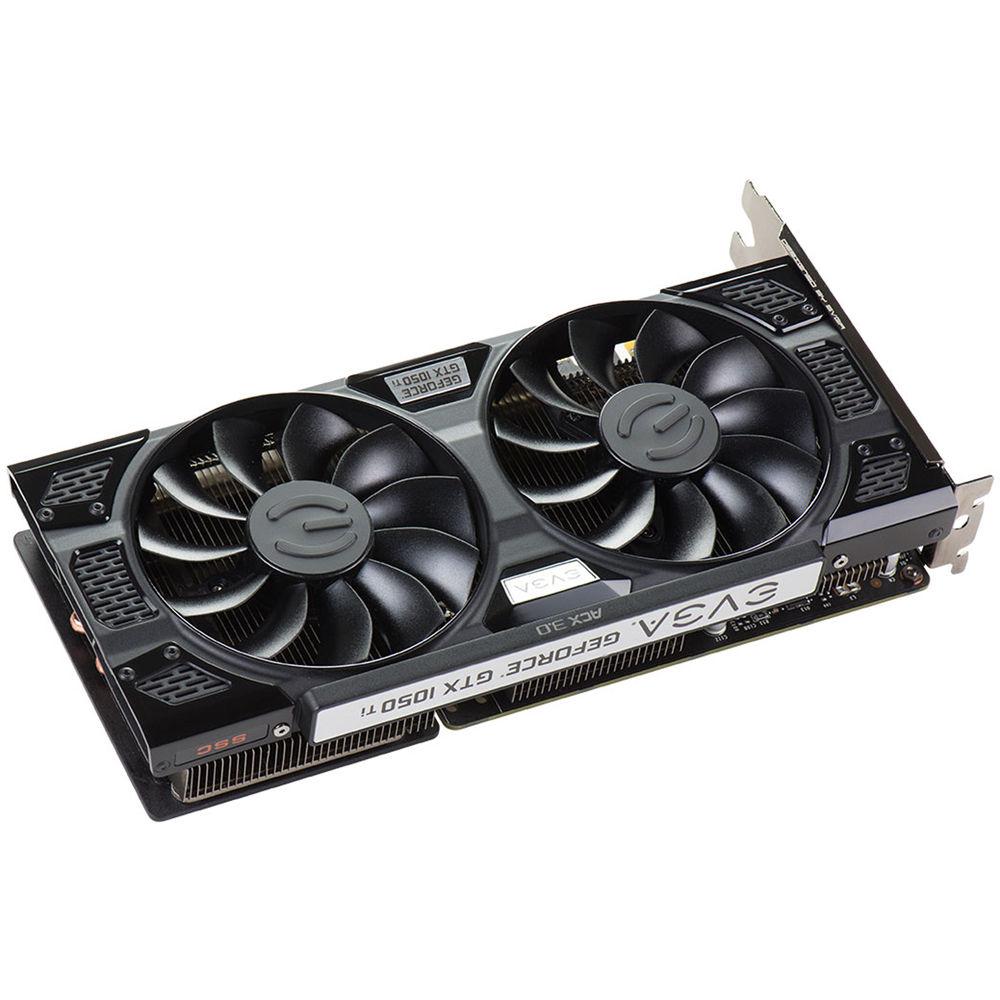 EVGA GeForce GTX 1050 Ti SSC GAMING ACX 3.0 Graphics Card